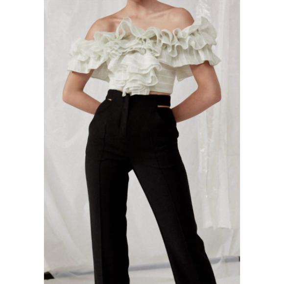 ACLER Tops - NEW ACLER tacuba bustier in mint